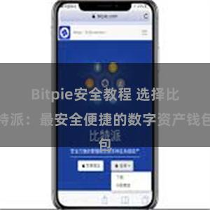 Bitpie安全教程 选择比特派：最安全便捷的数字资产钱包