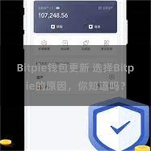 Bitpie钱包更新 选择Bitpie的原因，你知道吗？