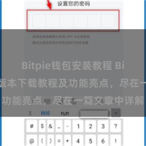 Bitpie钱包安装教程 Bitpie钱包最新版本下载教程及功能亮点，尽在一篇文章中详解